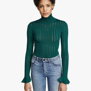 Keepsake Worship Green Knit Top